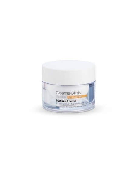 Basiko Mature – Crema Facial Antiedad con Vitamina C y Ácido Hialurónico para piel madura y sensible