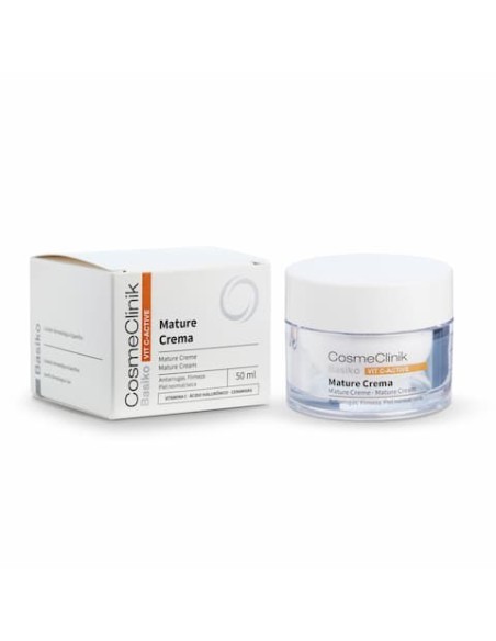 Crema facial antiedad Basiko Mature · COSMECLINIK.
