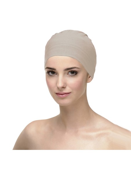 Gorro de Dormir Natalia en Algodón Carebell ·  Suavidad y Confort Oncológico