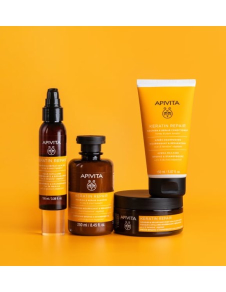APIVITA Champú Keratin Repair - Nutritivo y Reparador