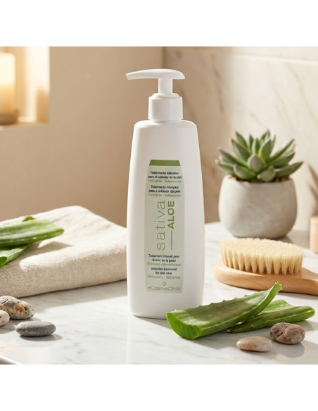 Sativa Aloe — Gel de Aloe Vera Hidratante y Calmante para Piel Sensible