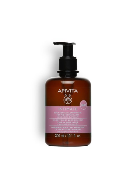 Gel íntimo Apivita: higiene diaria con un 91% de ingredientes naturales