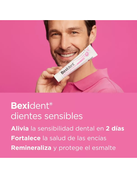 BEXIDENT · Pasta Dentífrica para Dientes Sensibles – Alivio y Protección Diaria