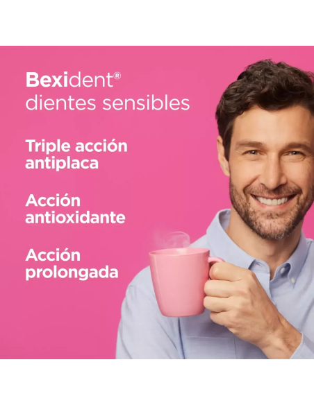 BEXIDENT · Pasta Dentífrica para Dientes Sensibles – Alivio y Protección Diaria