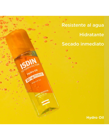 ISDIN Hydro Oil SPF 30 – Fotoprotector Corporal Bifásico Hidratante 200 ml
