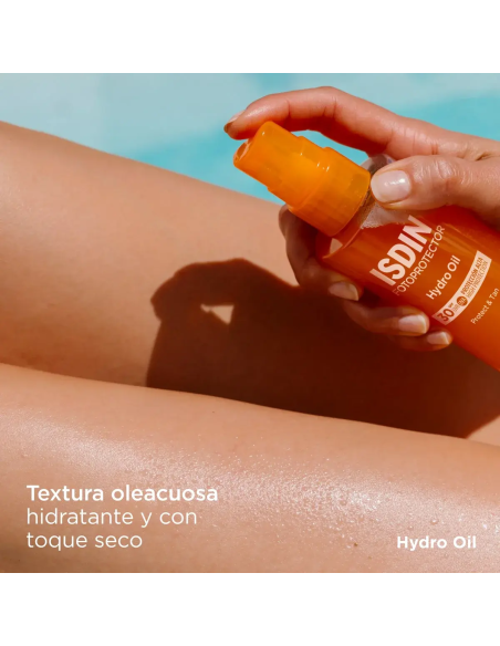 ISDIN Hydro Oil SPF 30 – Fotoprotector Corporal Bifásico Hidratante 200 ml
