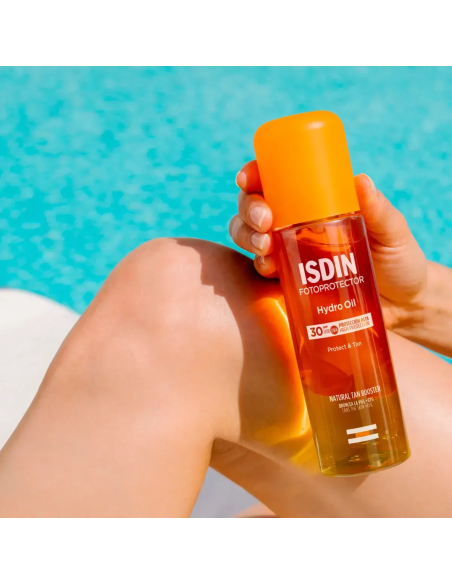 ISDIN Hydro Oil SPF 30 – Fotoprotector Corporal Bifásico Hidratante 200 ml
