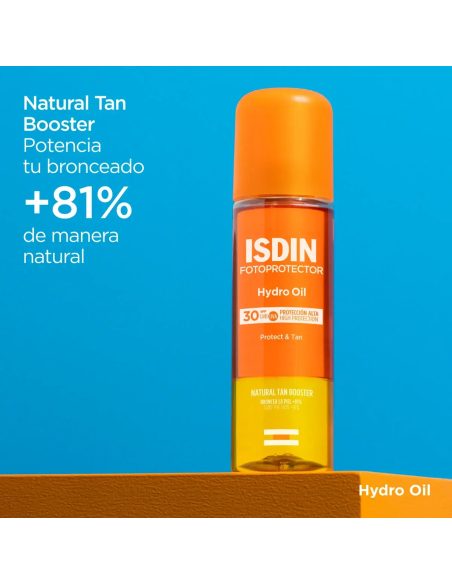 ISDIN Hydro Oil SPF 30 – Fotoprotector Corporal Bifásico Hidratante 200 ml