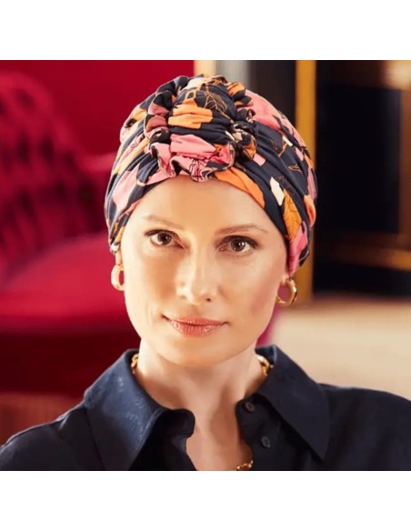 Turbante Oncológico HocLotus Joyful Autumn · Viscosa de Bambú · Christine Headwear