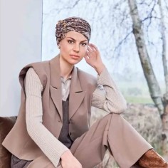 Turbante Oncológico HocLotus Autumn Ornaments · Viscosa...