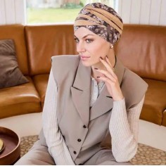 Turbante Oncológico HocShanti Autumn Ornaments · Viscosa...