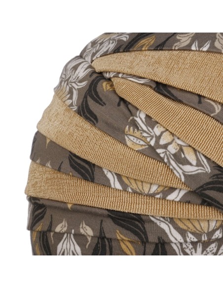 Turbante Oncológico HocShanti Autumn Ornaments · Viscosa de Bambú · Christine Headwear