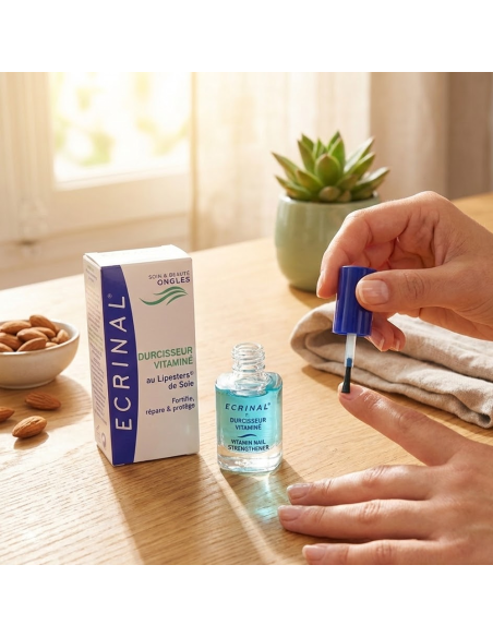 ECRINAL Fortalecedor Vitaminado para Uñas Frágiles con Vitaminas y Seda
