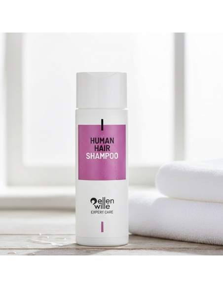 Expert Care Human Hair Shampoo Ellen Wille – Champú para Pelucas de Cabello Natural