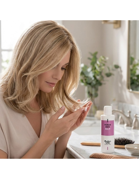 Expert Care Human Hair Balm Ellen Wille – Bálsamo para Pelucas de Cabello Natural