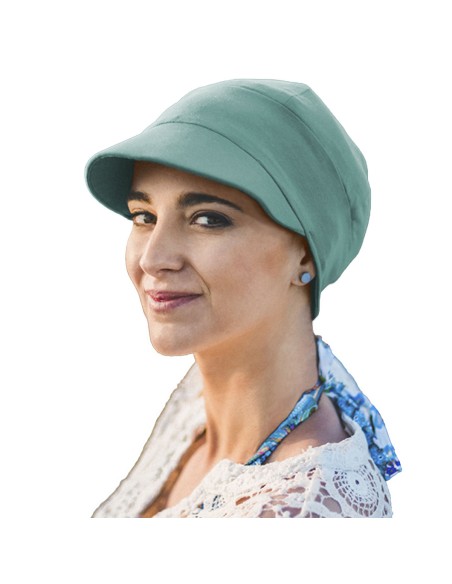 Gorra Oncológica Capri de Bambú Carebell Headwear | Confort y Protección Solar