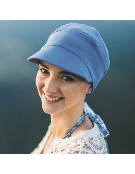 Gorra Oncológica Capri de Bambú Carebell Headwear | Confort y Protección Solar