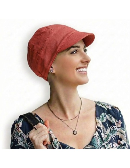Gorra Oncológica Capri de Bambú Carebell Headwear | Confort y Protección Solar