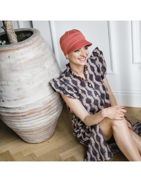 Gorra Oncológica Capri de Bambú Carebell Headwear | Confort y Protección Solar