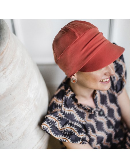 Gorra Oncológica Capri de Bambú Carebell Headwear | Confort y Protección Solar