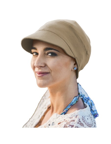 Gorra Oncológica Capri de Bambú Carebell Headwear | Confort y Protección Solar