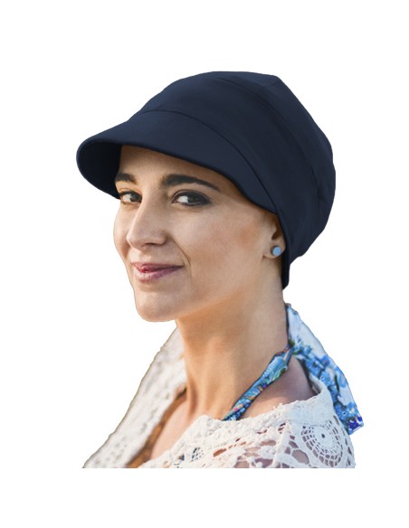 Gorra Oncológica Capri de Bambú Carebell Headwear | Confort y Protección Solar