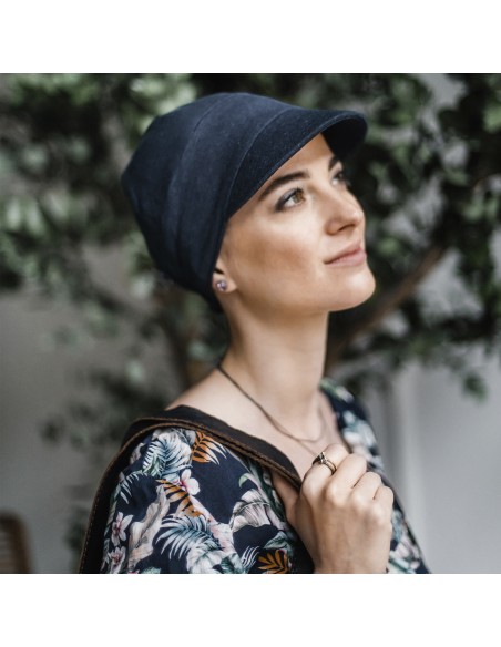 Gorra Oncológica Capri de Bambú Carebell Headwear | Confort y Protección Solar