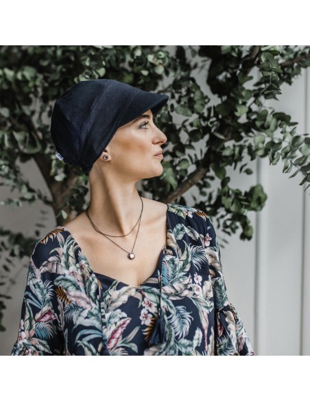 Gorra Oncológica Capri de Bambú Carebell Headwear | Confort y Protección Solar