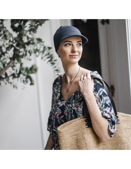 Gorra Oncológica Capri de Bambú Carebell Headwear | Confort y Protección Solar