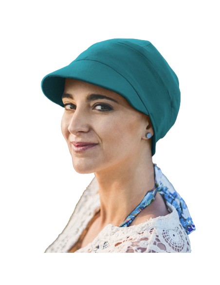 Gorra Oncológica Capri de Bambú Carebell Headwear | Confort y Protección Solar