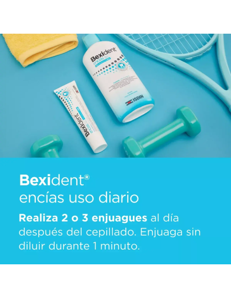 ISDIN Colutorio Diario Encías Bexident 500 ml — Higiene Bucal Antigingivitis