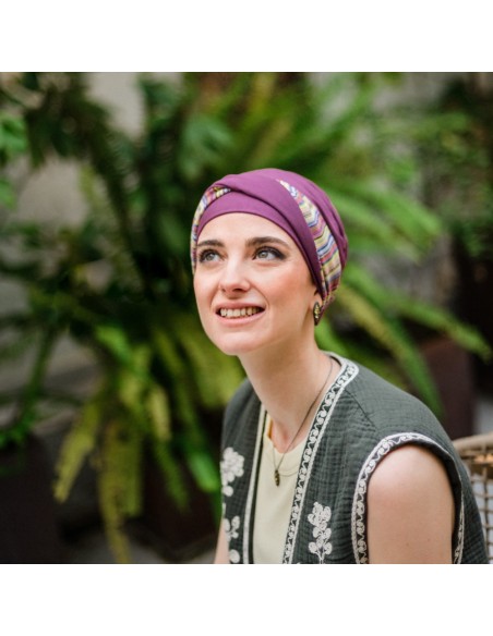 Turbante Oncológico Elegance Nómada – Carebell Headwear