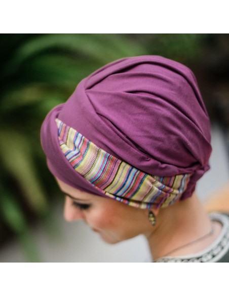 Turbante Oncológico Elegance Nómada – Carebell Headwear