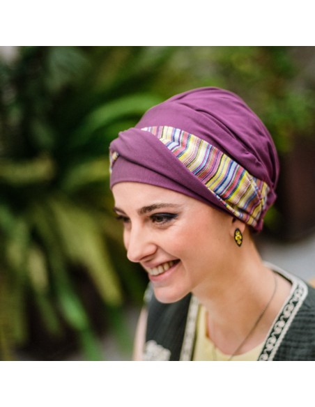 Turbante Oncológico Elegance Nómada – Carebell Headwear