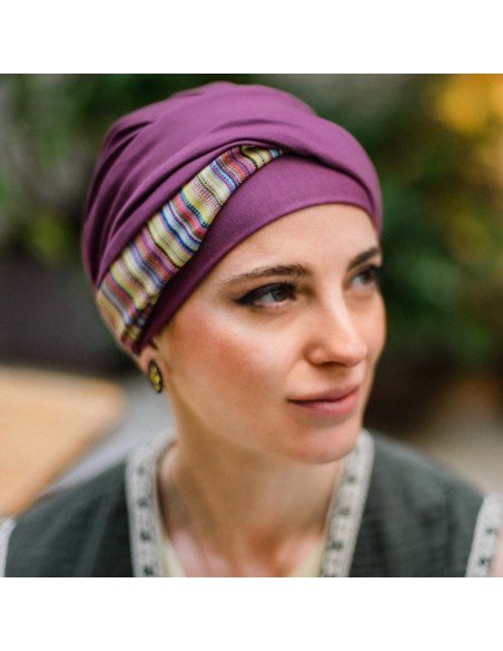 Turbante Oncológico Elegance Nómada – Carebell Headwear