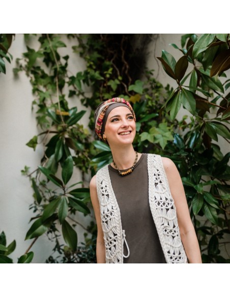 Turbante Oncológico Elegance Masala – Carebell Headwear