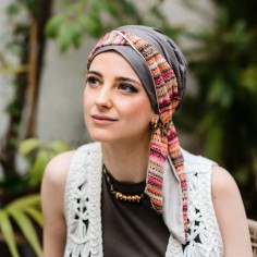 Turbante Oncológico Smooth Masala – Carebell Headwear