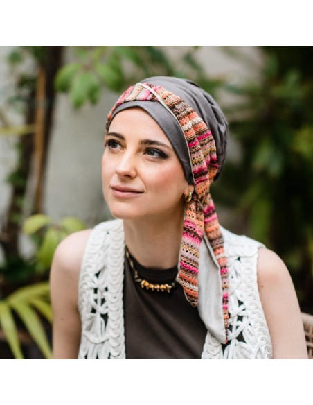 Turbante Oncológico Smooth Masala – Carebell Headwear