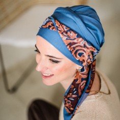 Turbante Oncológico Smooth Marrakech – Carebell Headwear