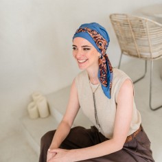 Turbante Oncológico Smooth Marrakech – Carebell Headwear 2