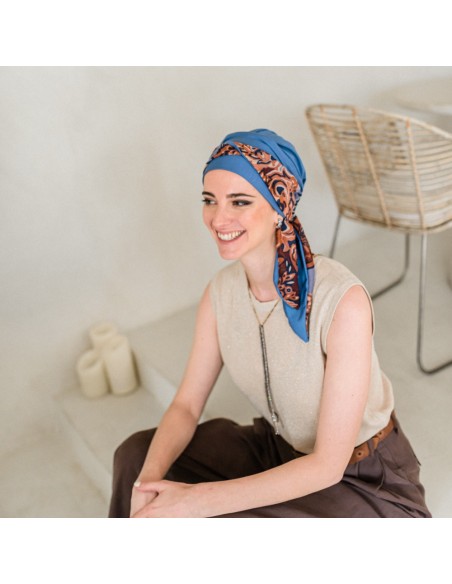 Turbante Oncológico Smooth Marrakech – Carebell Headwear