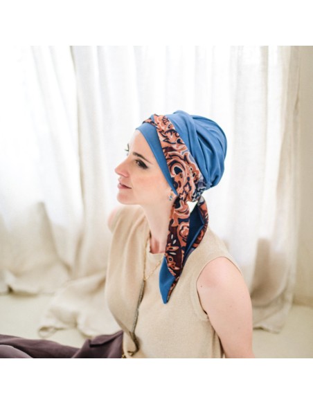 Turbante Oncológico Smooth Marrakech – Carebell Headwear