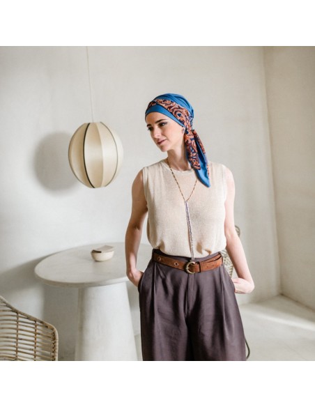 Turbante Oncológico Smooth Marrakech – Carebell Headwear