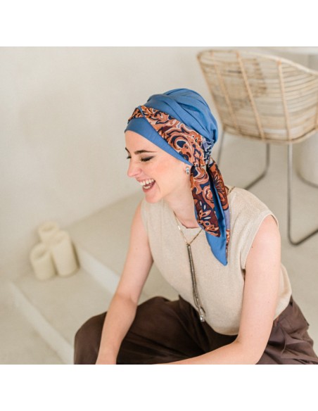 Turbante Oncológico Smooth Marrakech – Carebell Headwear