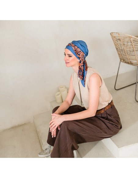 Turbante Oncológico Smooth Marrakech – Carebell Headwear
