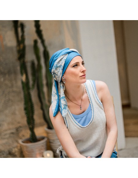 Turbante Oncológico Smooth Selvatik – Carebell Headwear