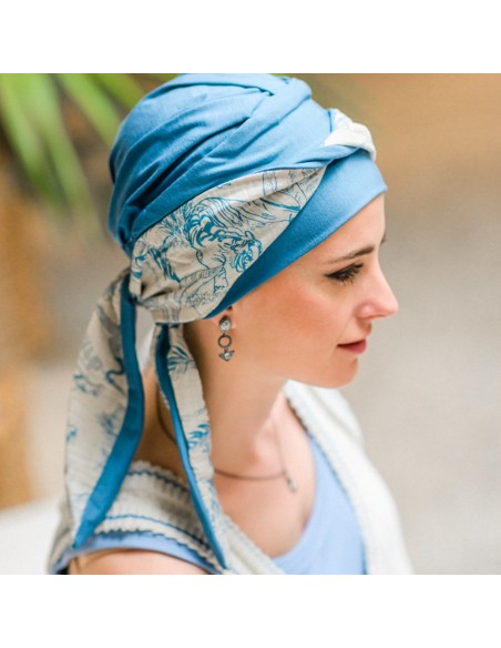 Turbante Oncológico Smooth Selvatik – Carebell Headwear