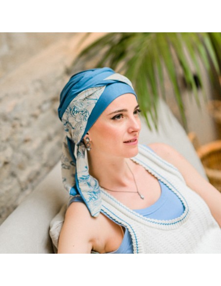 Turbante Oncológico Smooth Selvatik – Carebell Headwear