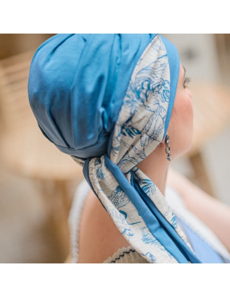 Turbante Oncológico Smooth Selvatik – Carebell Headwear