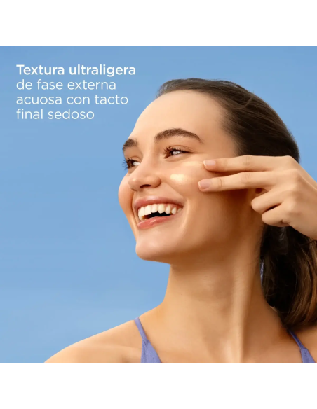 ISDIN Fusion Water Magic Glow SPF 50 – Protector Solar Facial Ultraligero con Efecto Glow